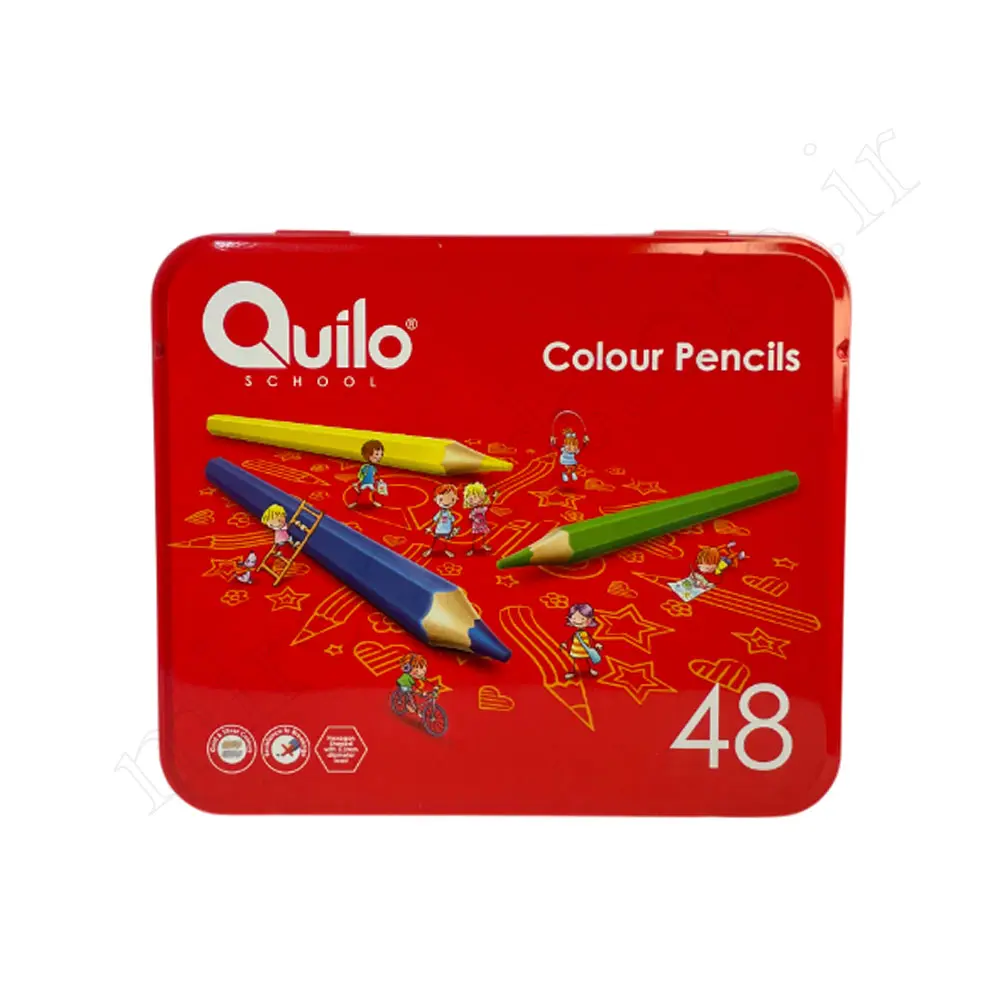 مدادرنگی 48 رنگ فلزی کویلو Quilo NO:634458