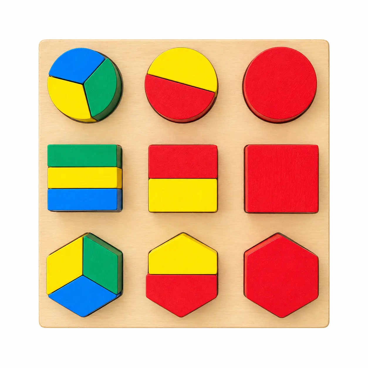 بازی فکری چوبی مونته سوری PUZZELE
