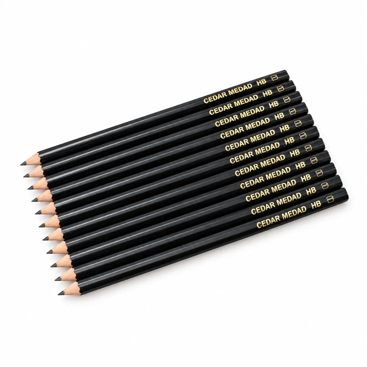 مداد مشکی 12عددی سدارBLACK PENCIL