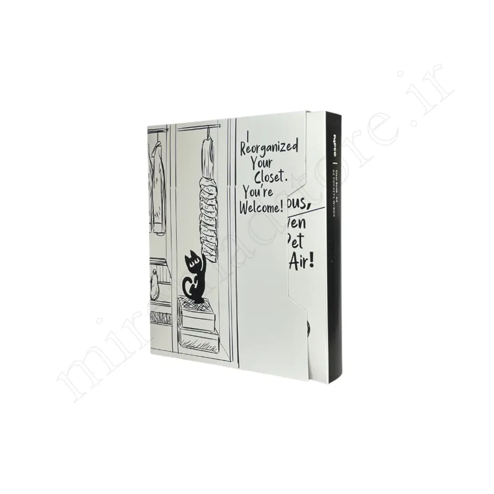کلربوک قابدار بلک وایت پاپکو PAPCO CB-48025