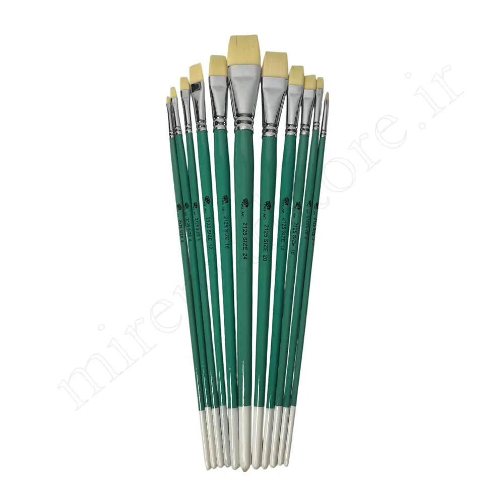 ست قلم مو سر تخت پارس آرت سری 2125 Pars Art