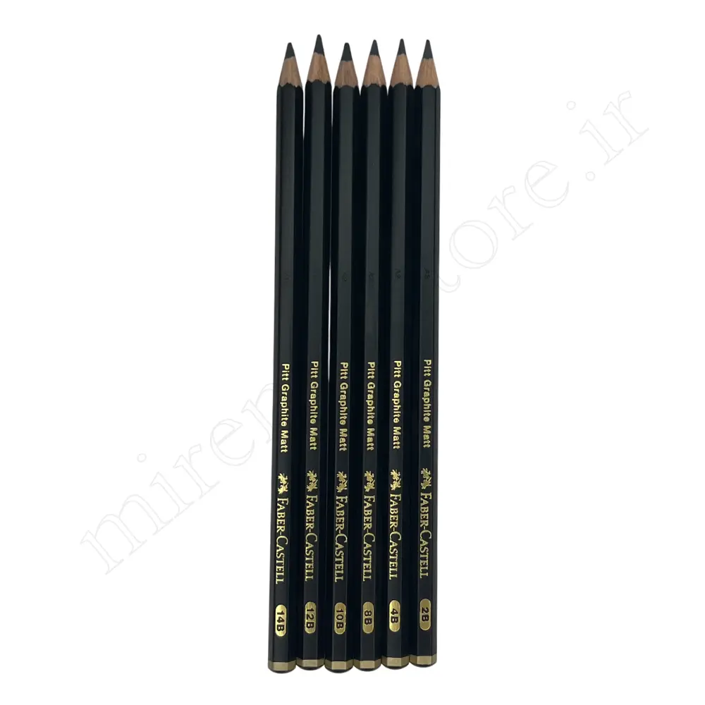 مداد طراحی فابرکاستل مدل (pitt graphite matt) FABER-CASTELL