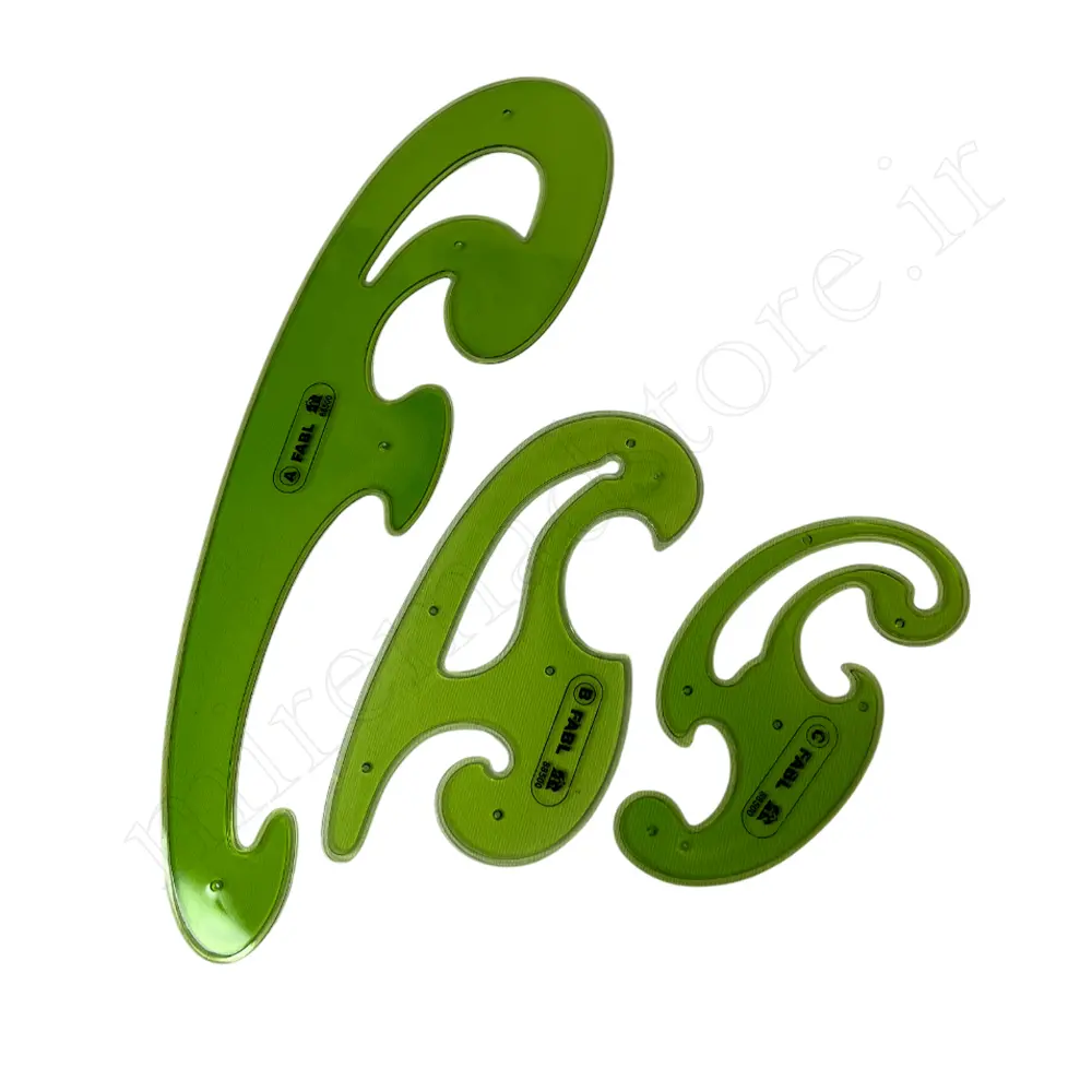 ست شابلون پیستوله سه تیکه فابل FABL-88500