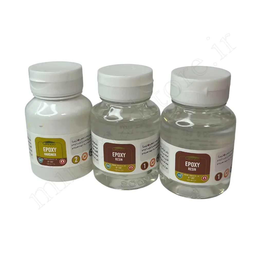 ست 3 عددی رزین اپوکسی گاندو SODACO -375g