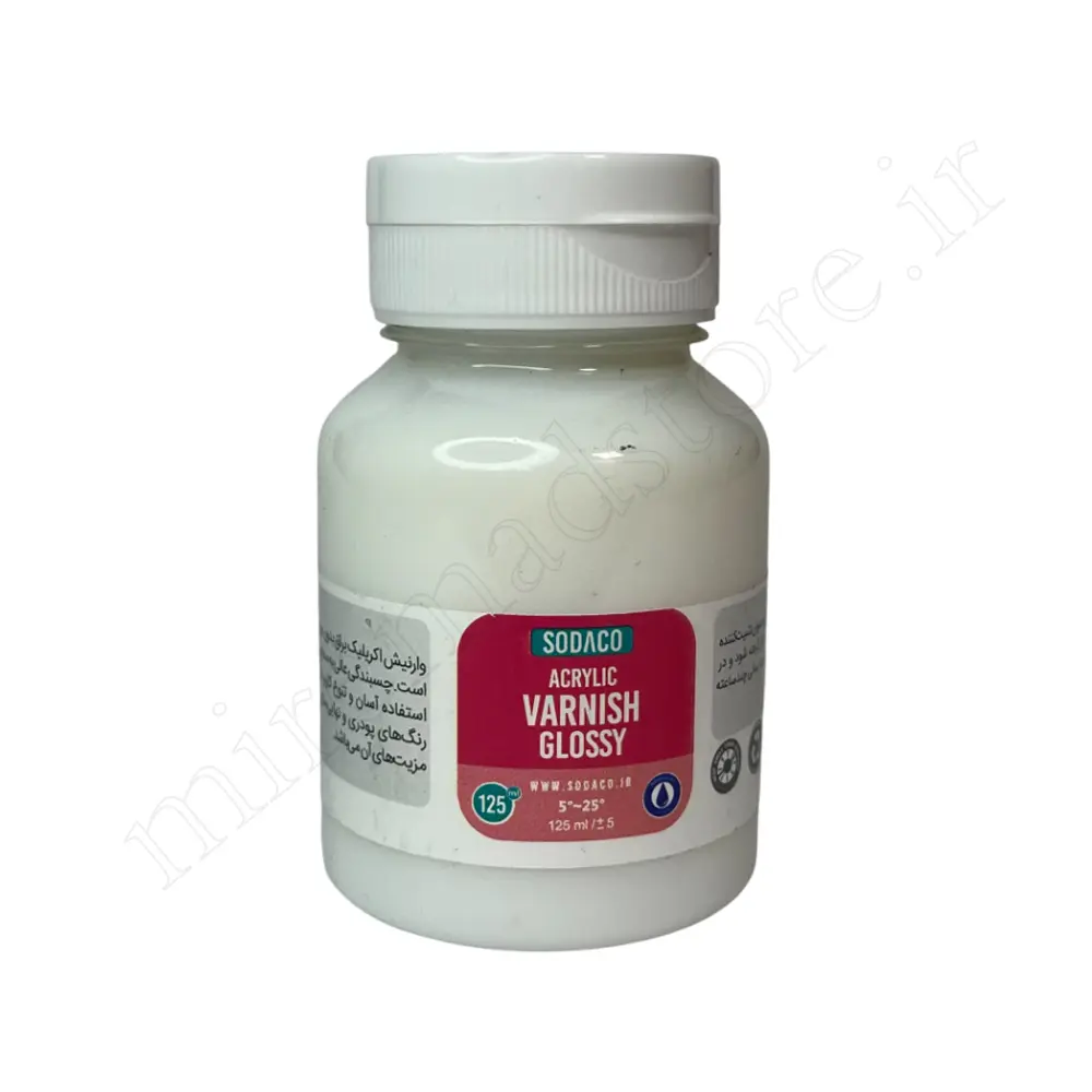 وارنیش پایه آب سوداکو SODACO2612-125mil