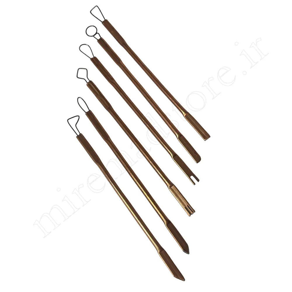 ست ابزار مجسمه سازی 5عددی مسی TOOL