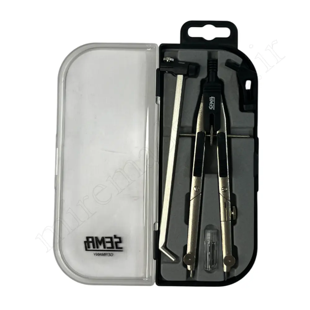 ست پرگار 4 تیکه مهندسی فلزی سما SEMA -NO:22520