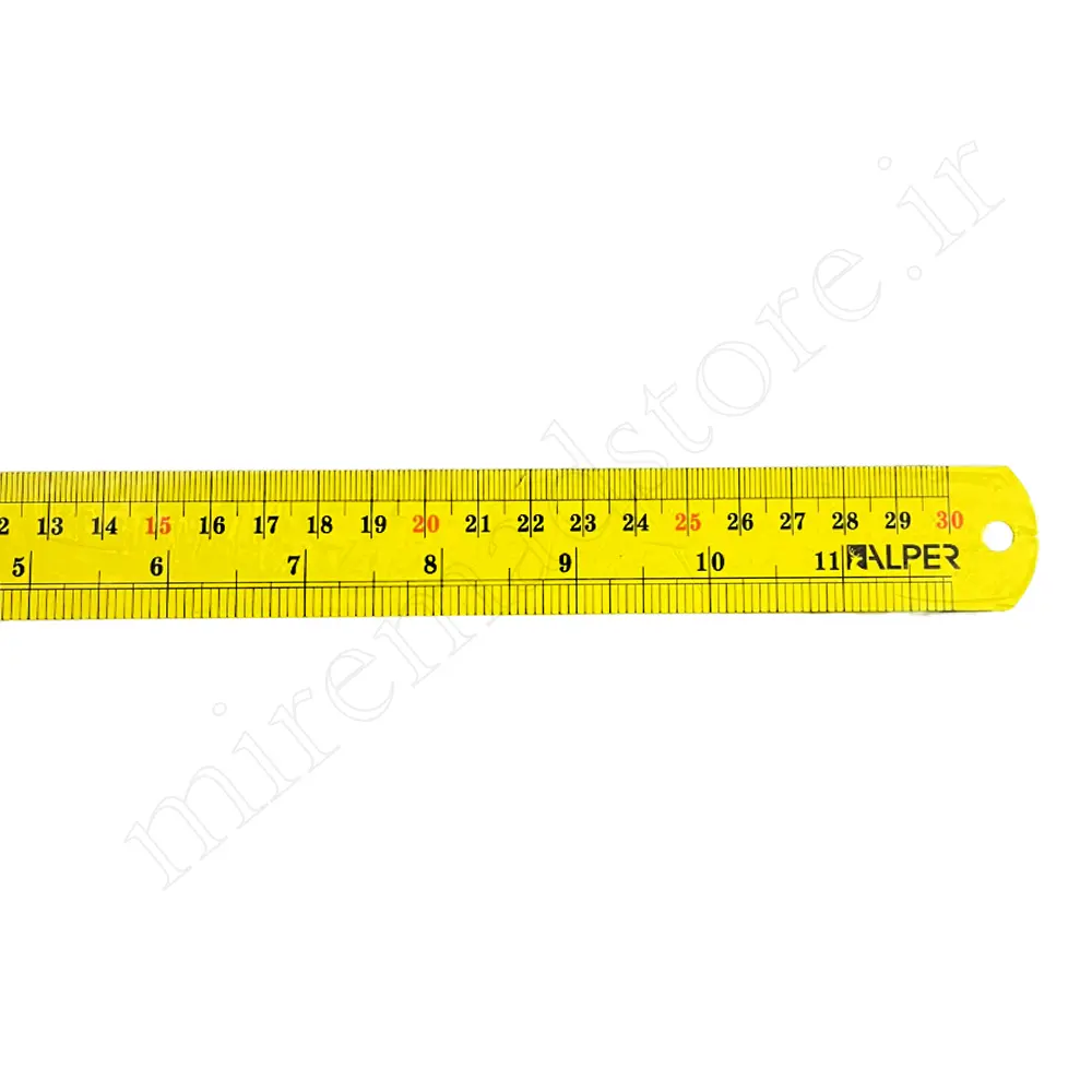 خط کش رنگی فانتزی آلپرALPER 30 CM