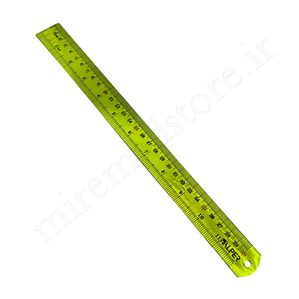 خط کش رنگی فانتزی آلپرALPER 30 CM