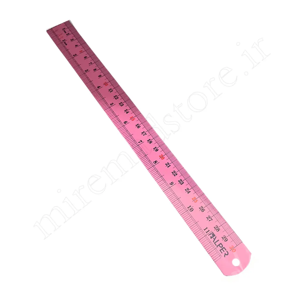 خط کش رنگی فانتزی آلپرALPER 30 CM