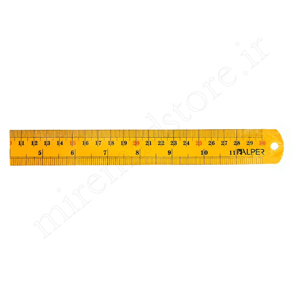 خط کش رنگی فانتزی آلپرALPER 30 CM