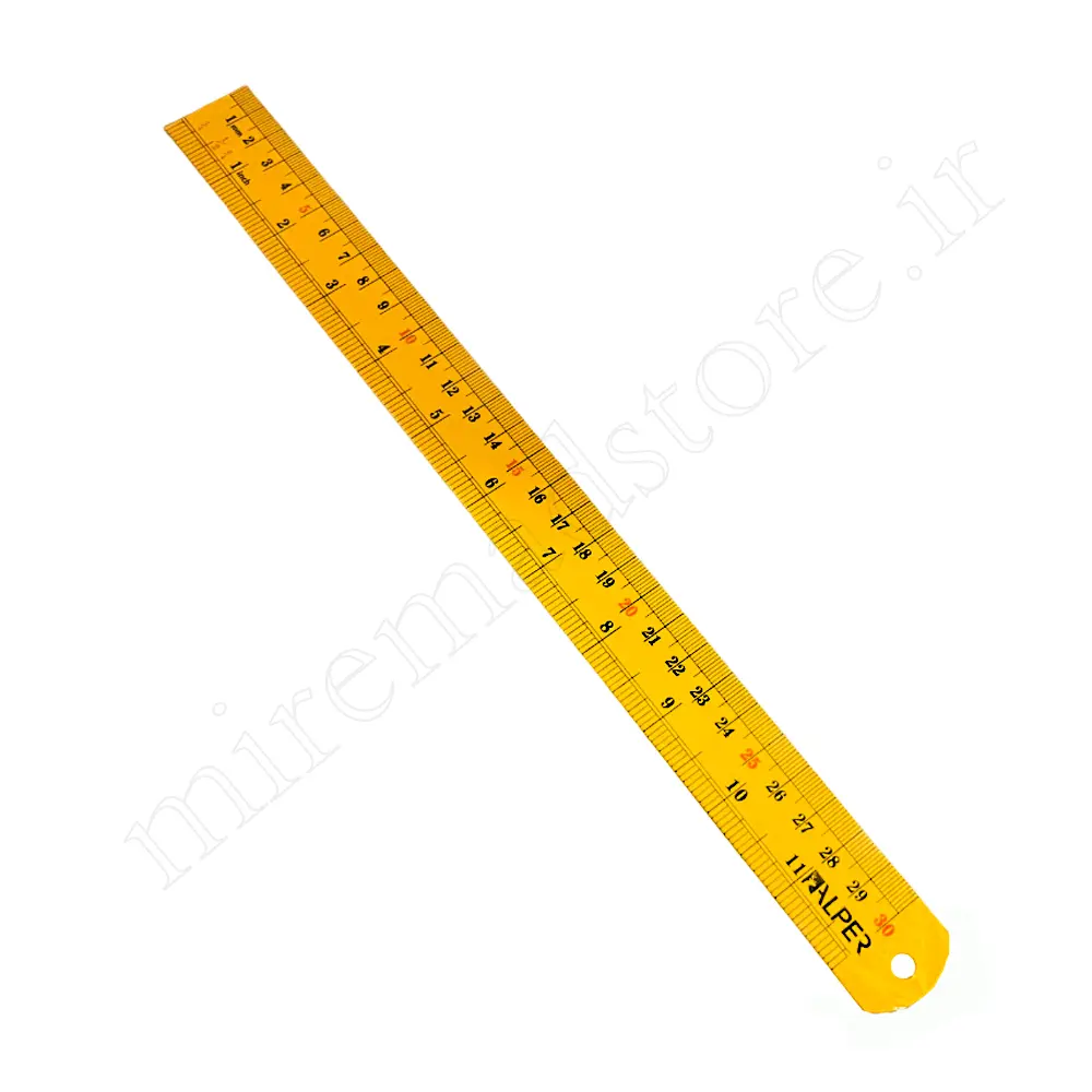 خط کش رنگی فانتزی آلپرALPER 30 CM