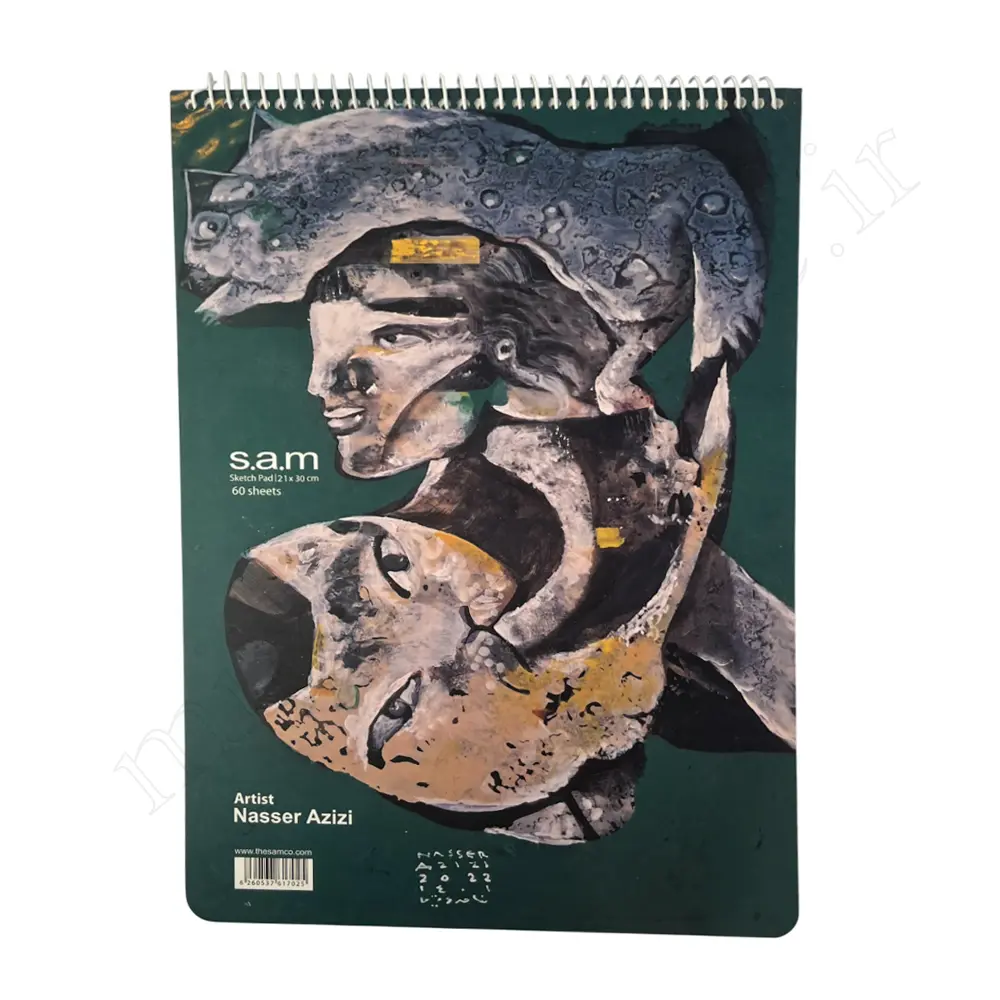 دفتر طراحی60برگ سم سایزSAM A4