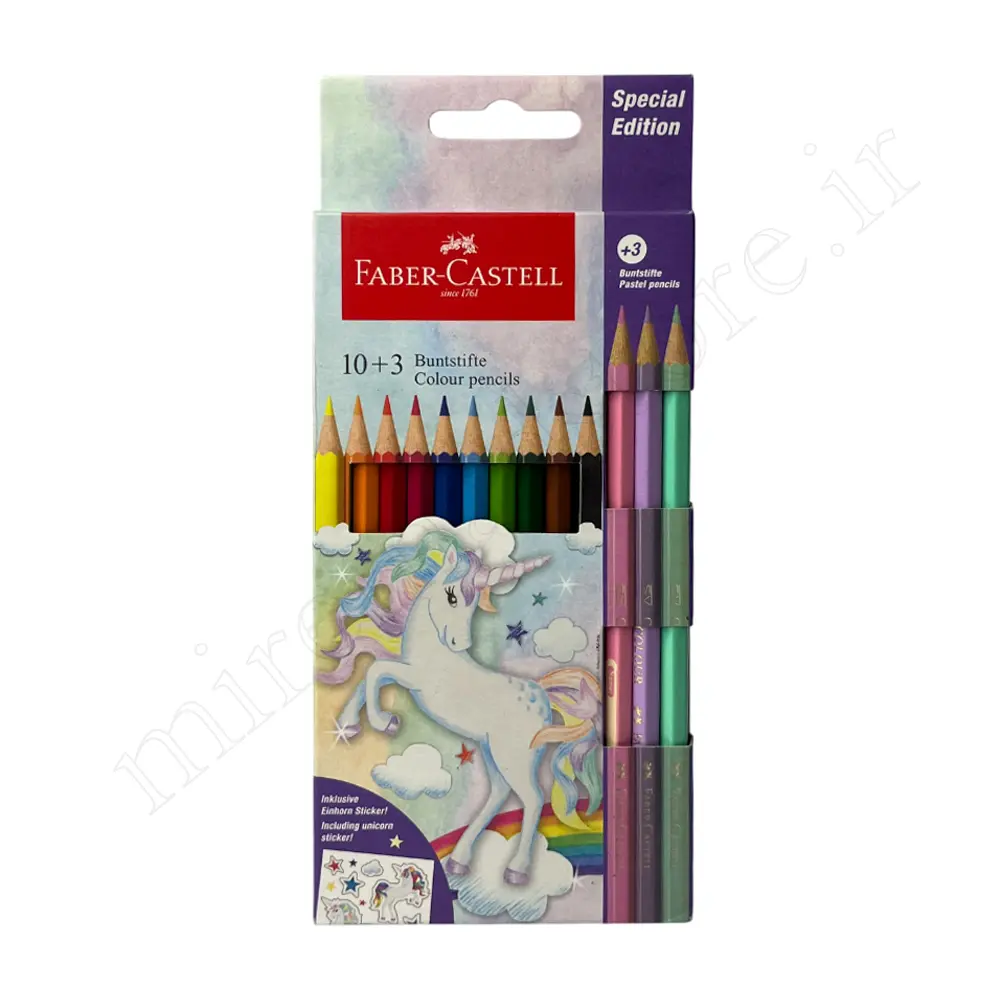 مداد رنگی3+10 حرفه ای فابر کاستل FABER CASTELL