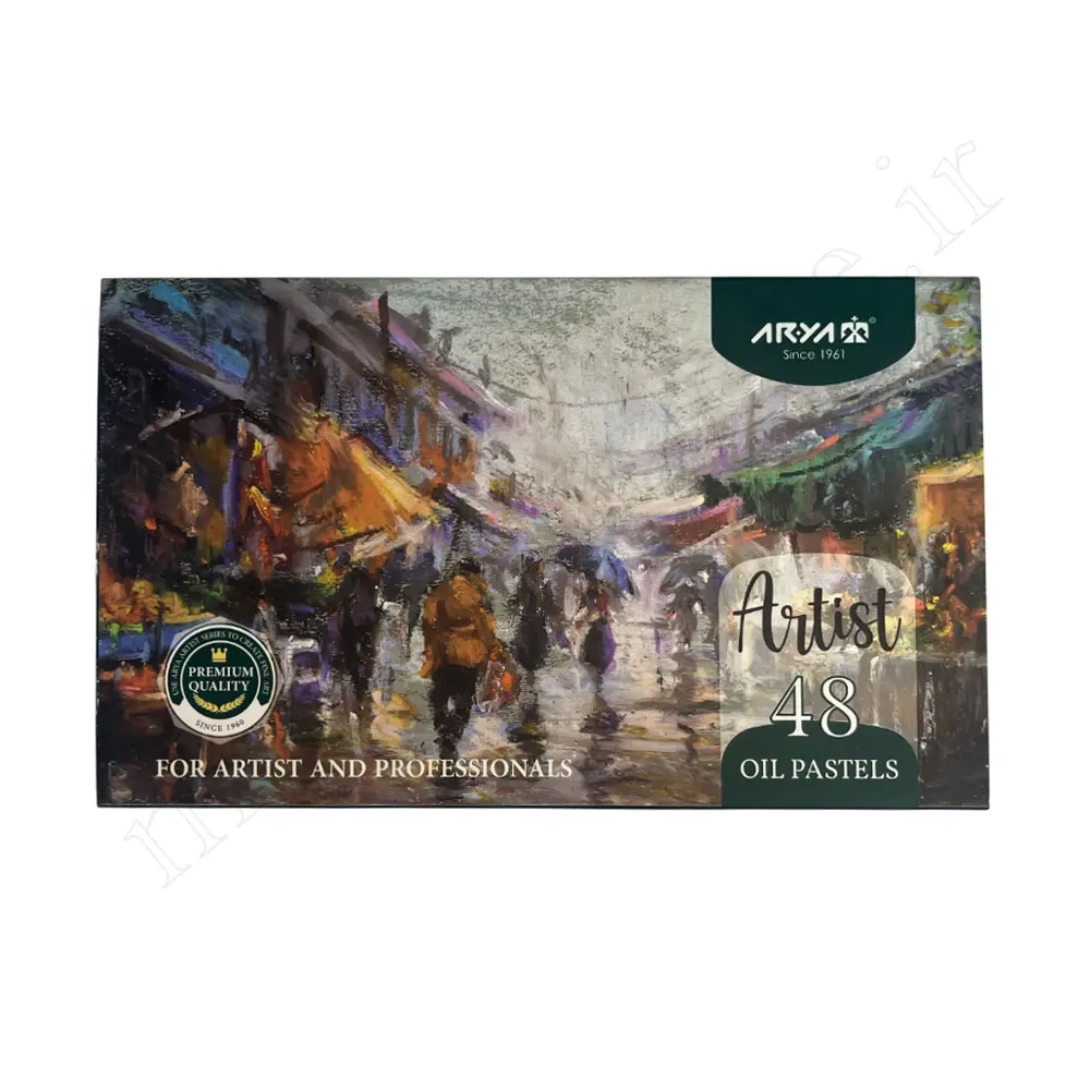 پاستل روغنی 48 رنگ آریا آرتیست ARYA Artist
