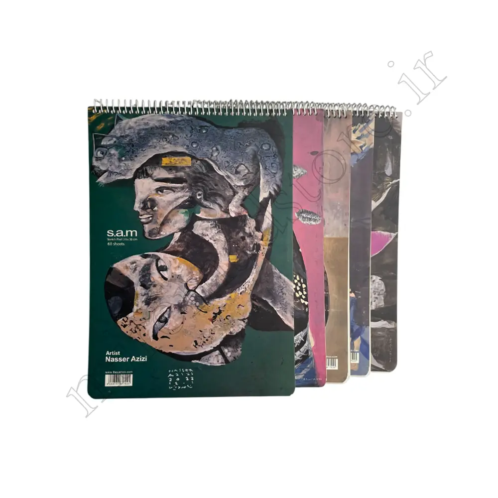 دفتر طراحی 60 برگ SAM A4