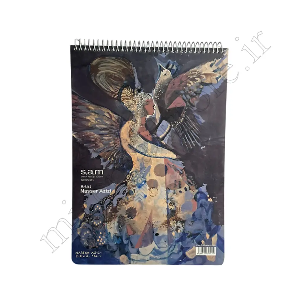 دفتر طراحی 60 برگ SAM A4