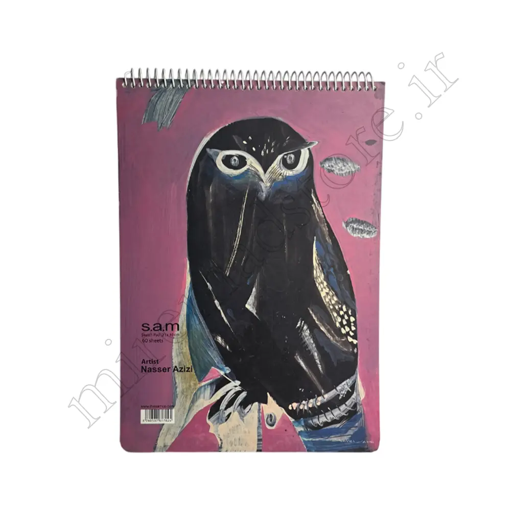 دفتر طراحی 60 برگ SAM A4