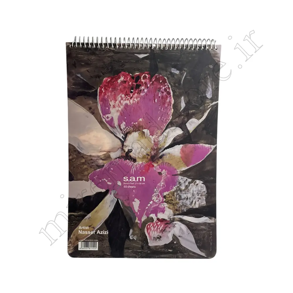 دفتر طراحی 60 برگ SAM A4