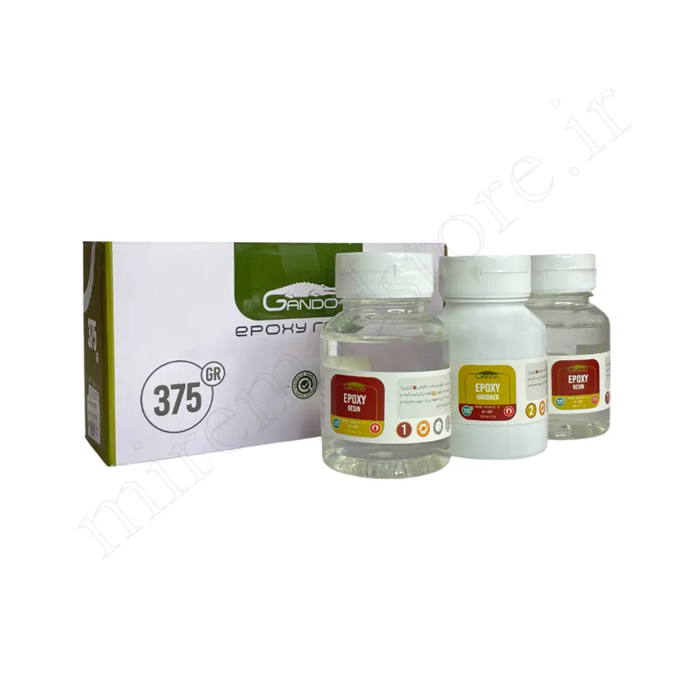 ست 3 عددی رزین اپوکسی گاندو SODACO -375g