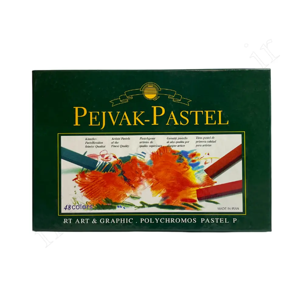 پاستل گچی 48رنگ پژواکPEJVAK-PASTEL