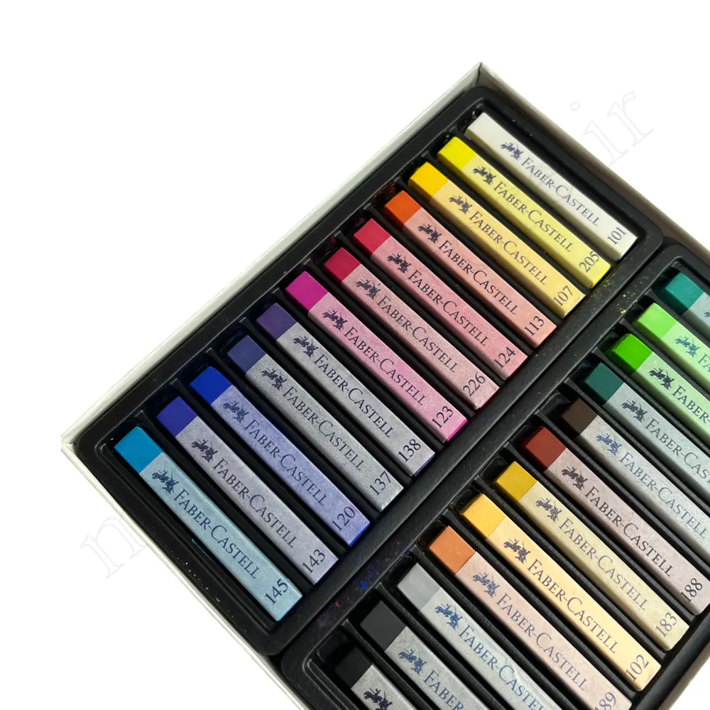 پاستل گچی24رنگ فابرکاستلFABER-CASTELL