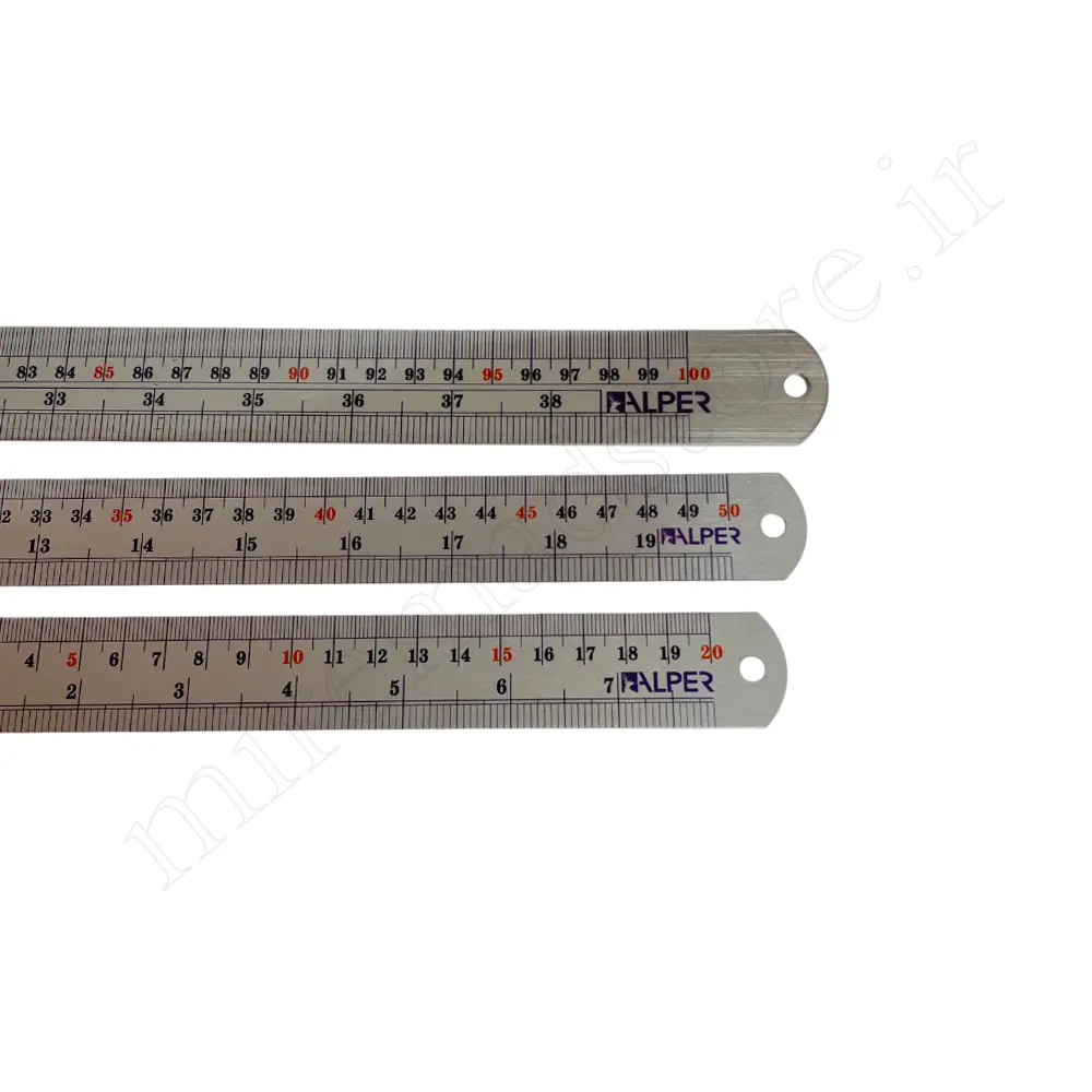 خط کش فلزی آلپر ALPER