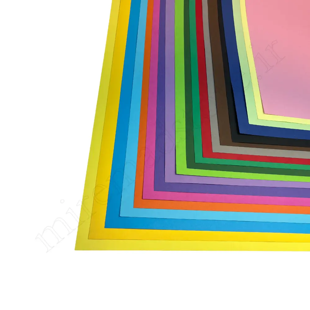 مقوا اشتنباخ رنگی سایز50*70 (A2)