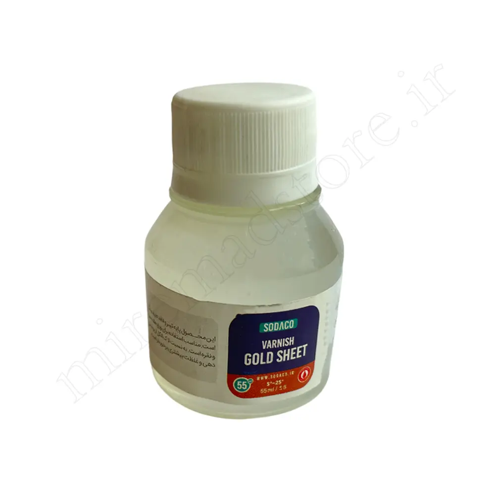 وارنیش ورق طلاسوداکوSODACO-55mil