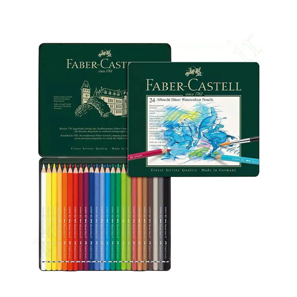 مداد رنگی آبرنگی24رنگ فابرکاستل آلبرشت دورر FABER-CASTELL