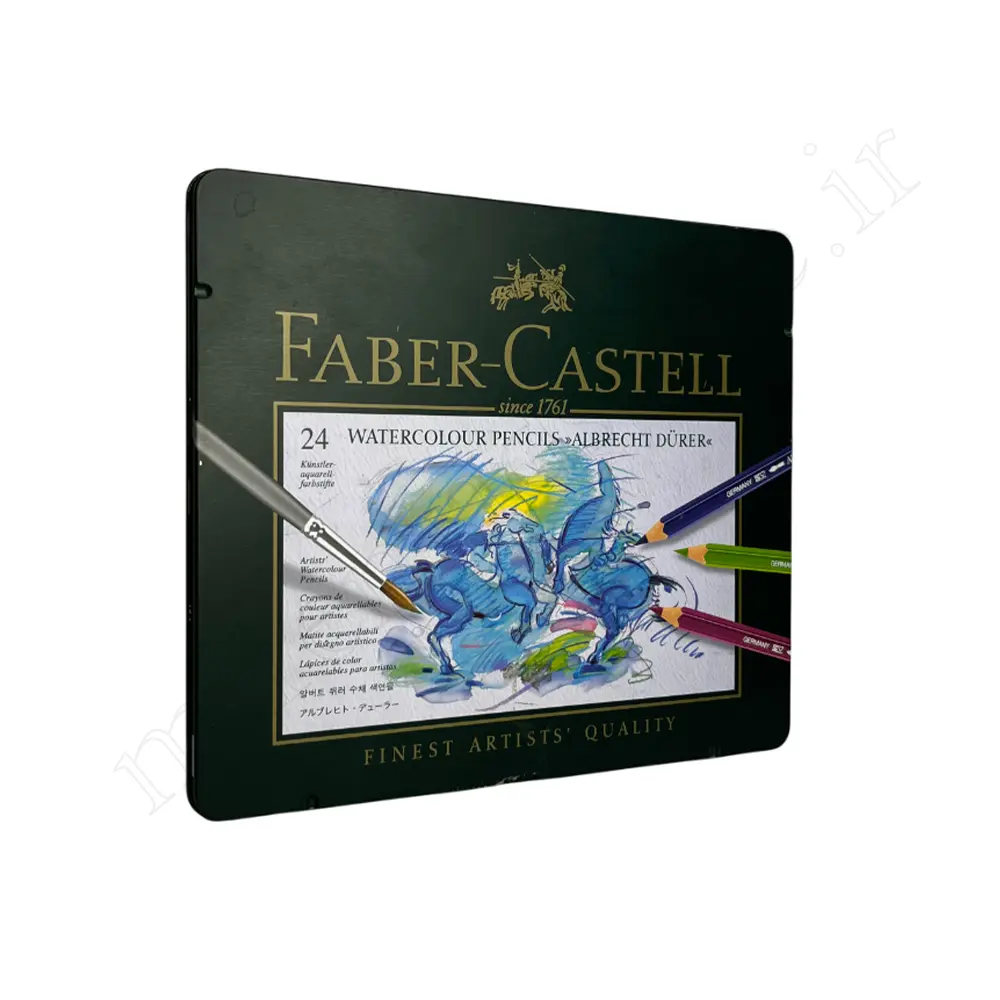 مداد رنگی آبرنگی24رنگ فابرکاستل آلبرشت دورر FABER-CASTELL