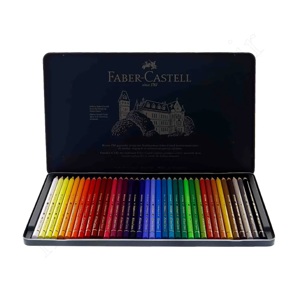 مداد رنگی پلی کروم 36رنگ فابرکاستل FABER-CASTELL