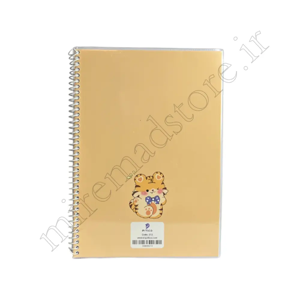 دفتر 60 برگ تک خط مجلد پیتیکو PITICO-NO:372