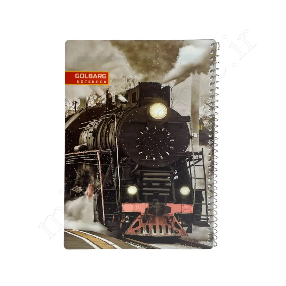 دفتر 50برگ شطرنجی نیم سانت گلبرگ GOLBARG-2184