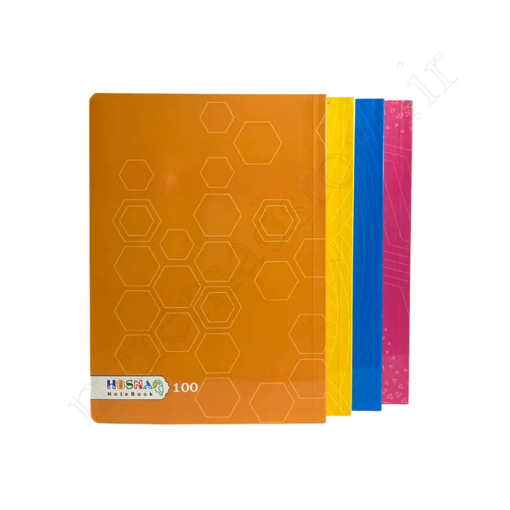 دفتر 100 برگ تک خط حسنا HOSNA-NO:261604