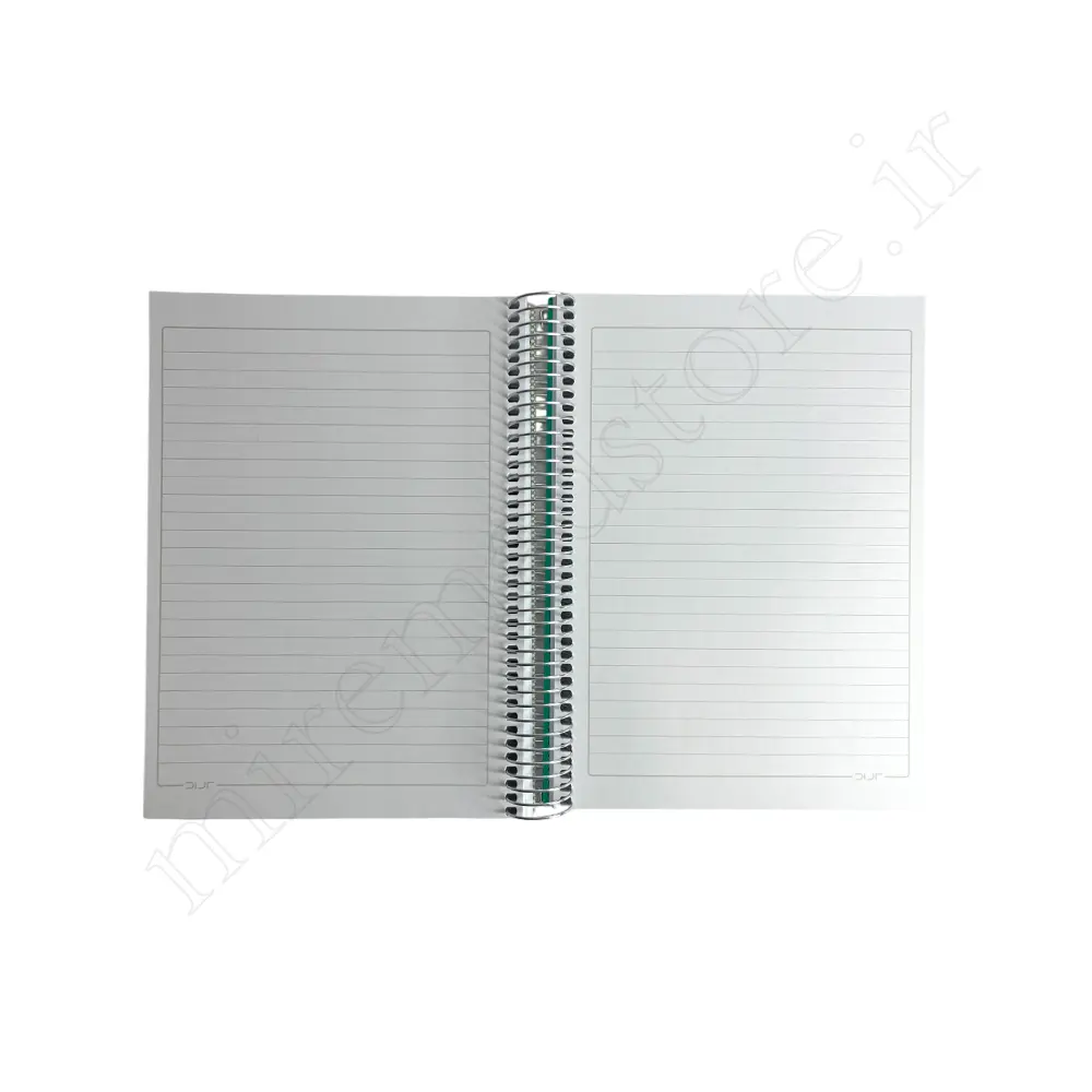 دفتر200برگ تک خط فنری آراد ARAD-1730