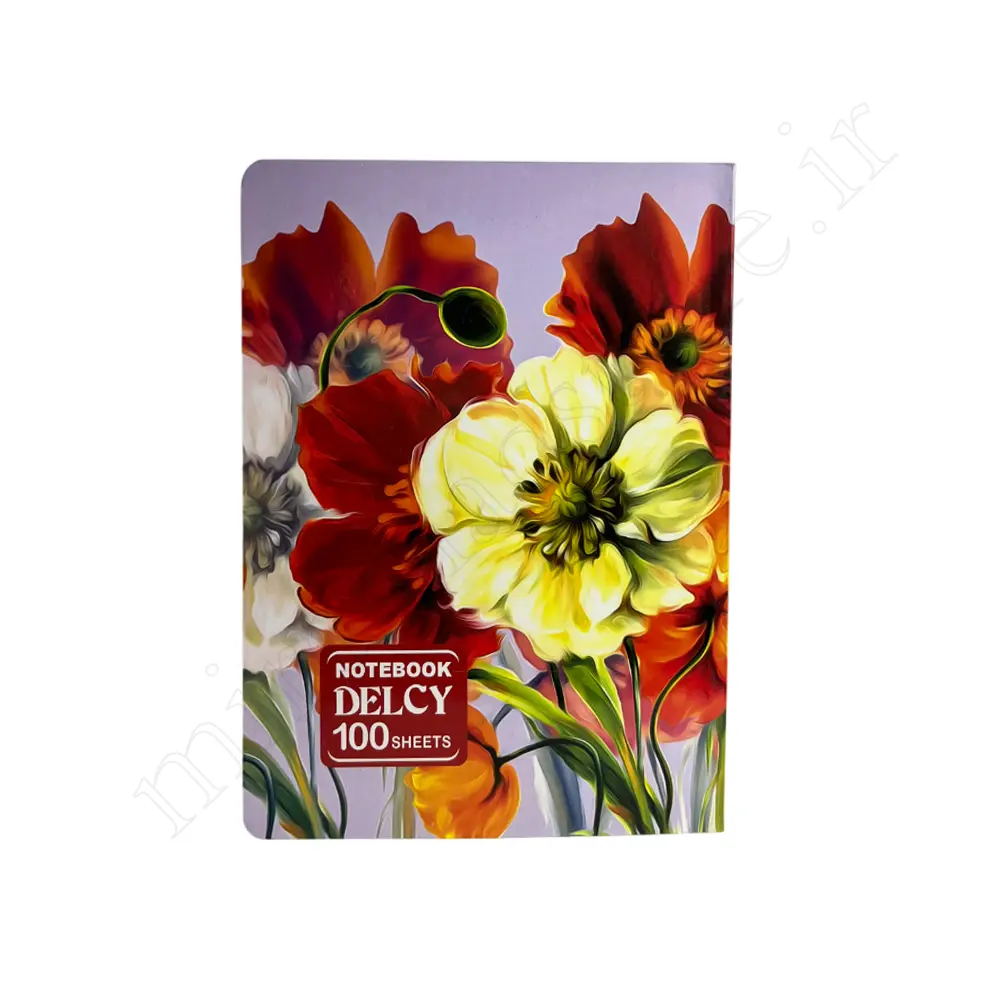 دفتر100برگ تک خط دلسی DELCY