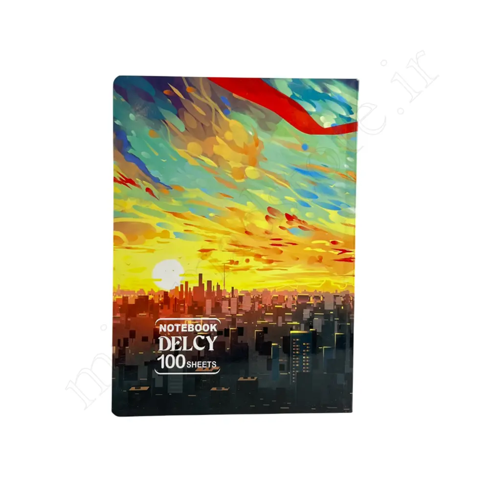 دفتر100برگ تک خط دلسی DELCY