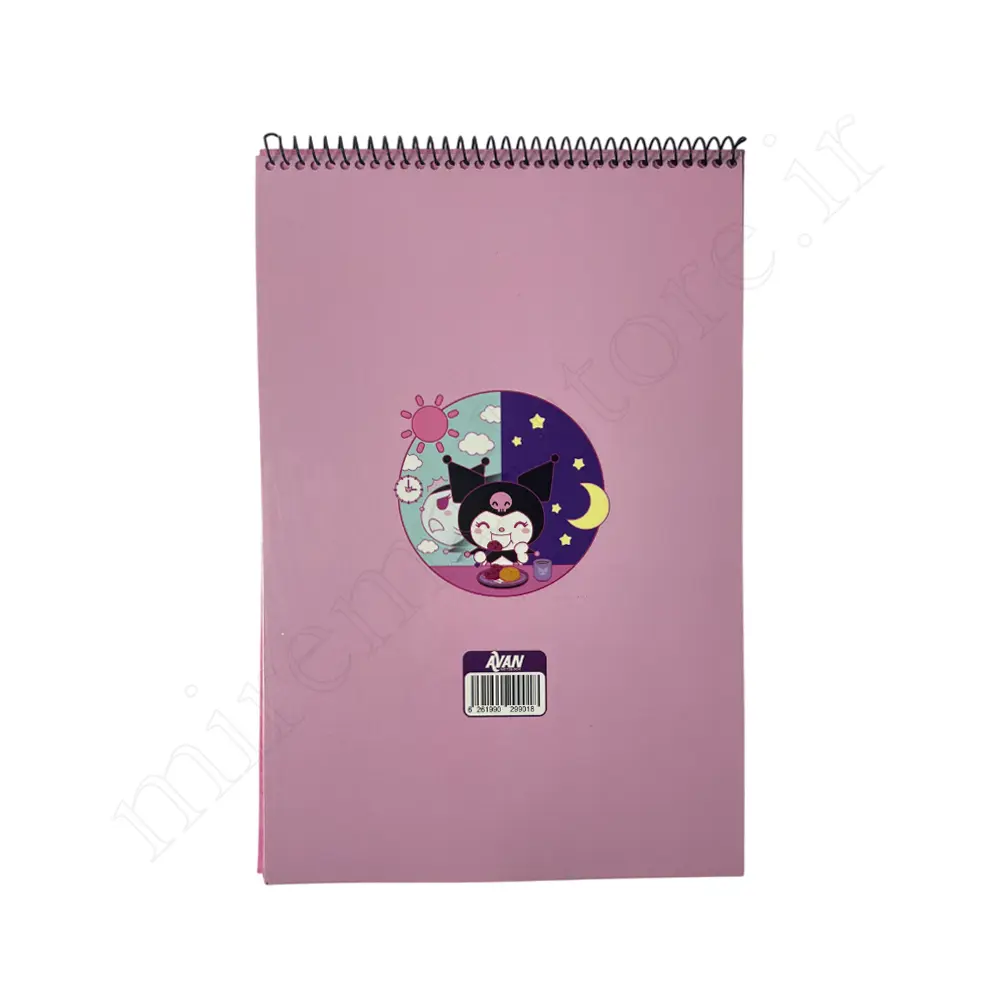 دفترنقاشی 40 برگ کرومی حاشیه آوان AVAN-9018