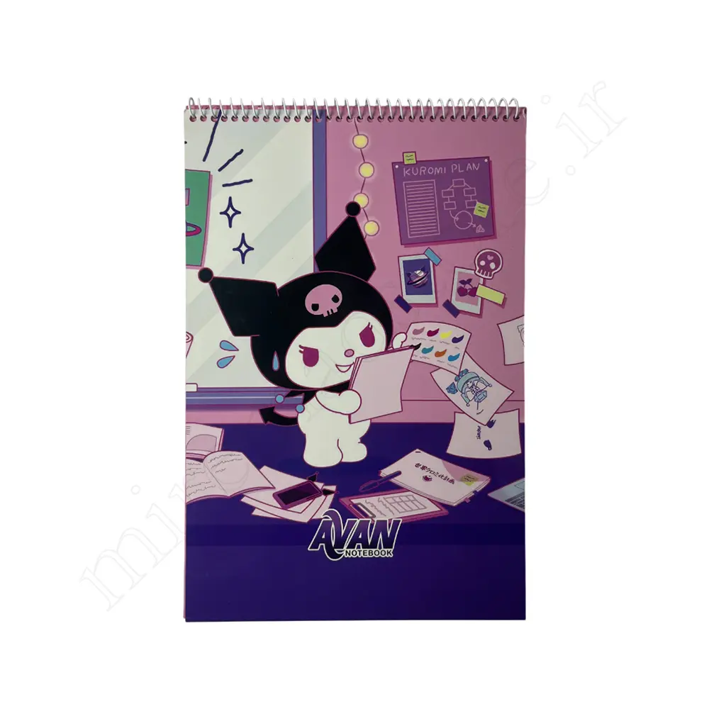 دفترنقاشی 40 برگ کرومی حاشیه آوان AVAN-9018