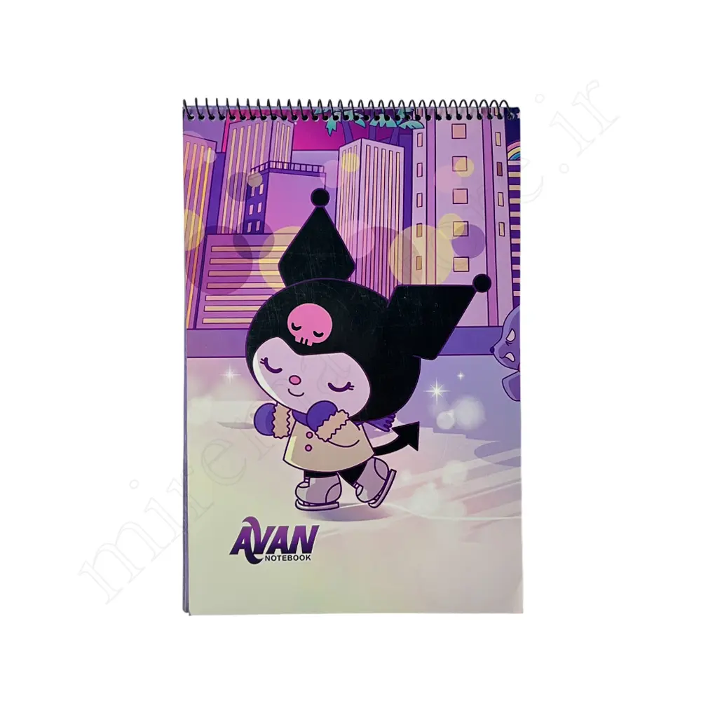 دفترنقاشی 40 برگ کرومی حاشیه آوان AVAN-9018