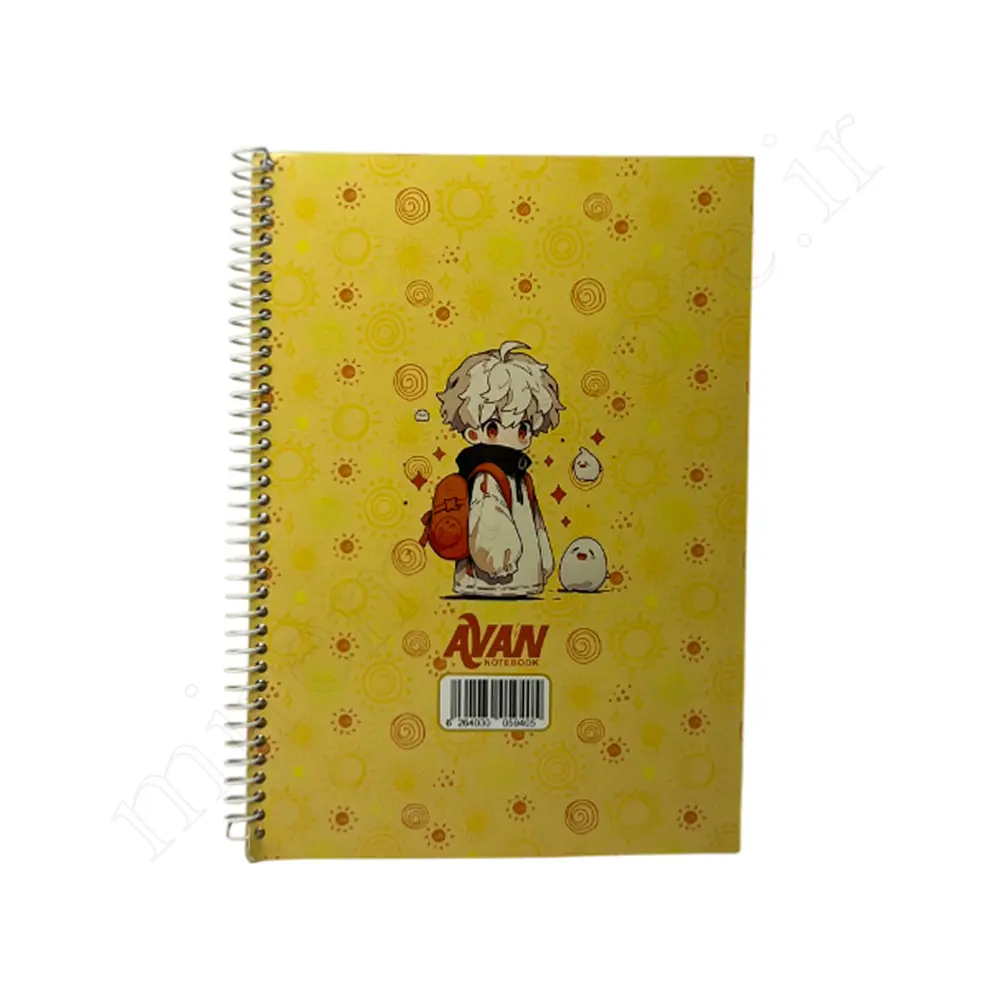 دفتر40برگ تک خط حاشیه آوان AVAVN-9405