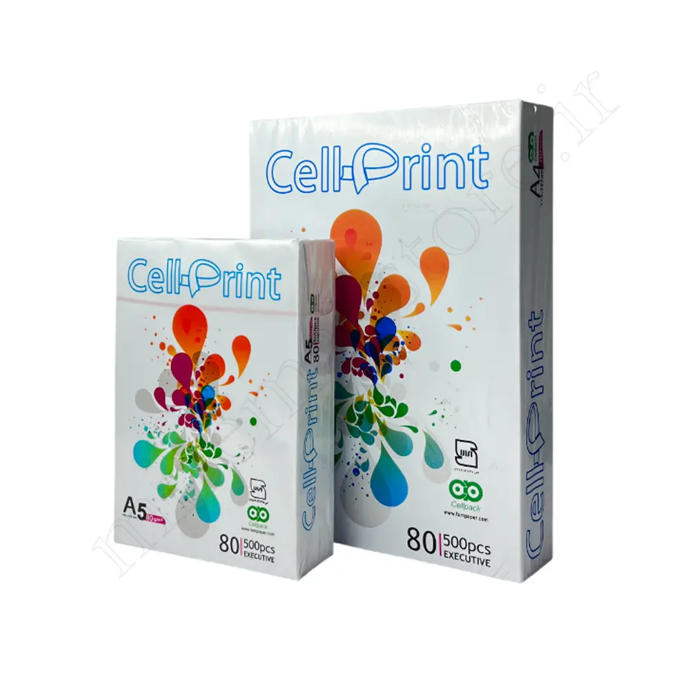 کاغذ سفید 500عددی سل پرینت CELLPRINT