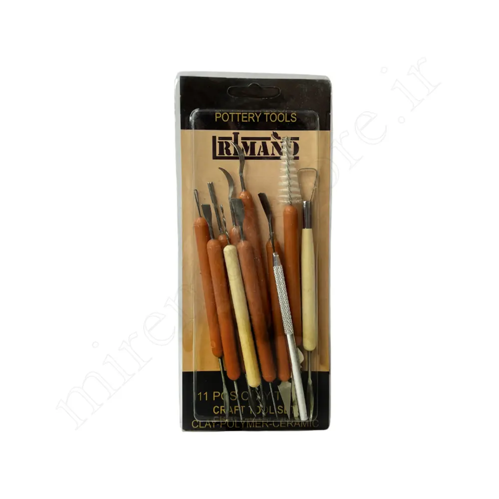ست ابزار 11 تیکه دسته چوبی ریمانو RIMANO