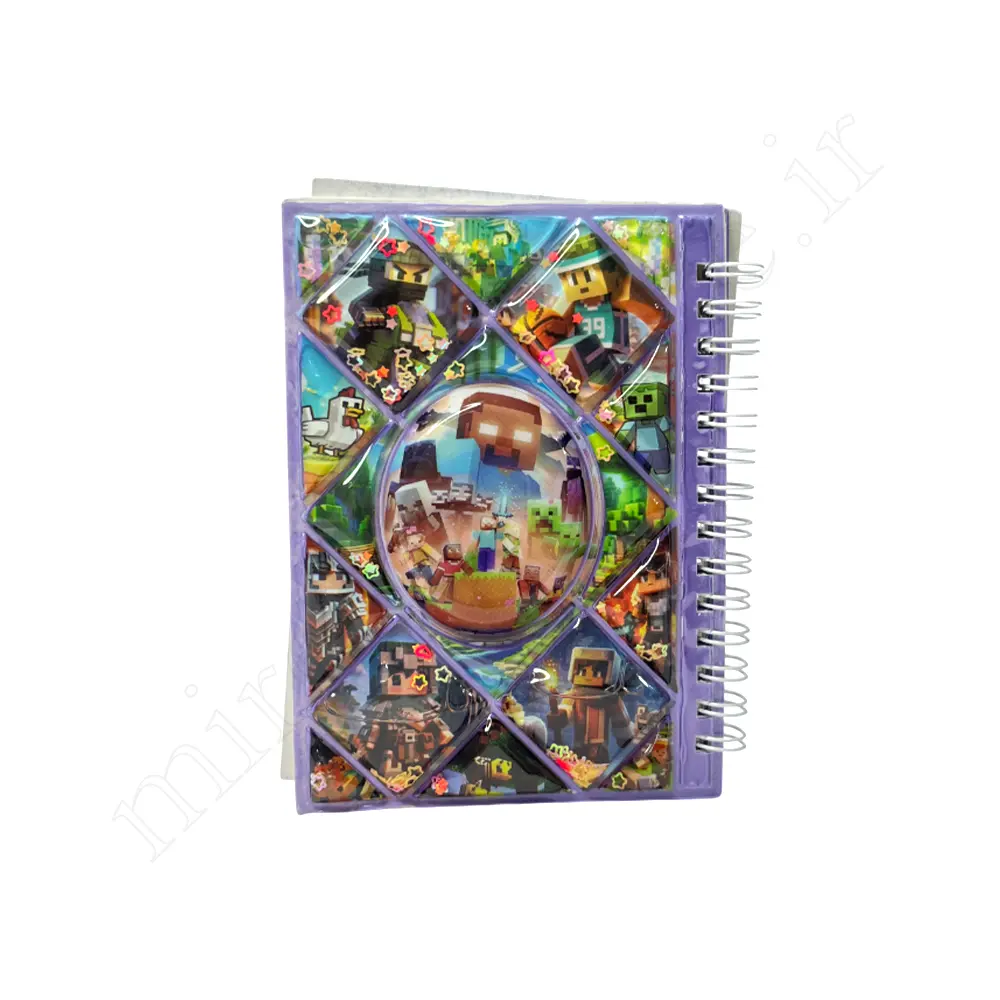 دفترچه یادداشت آکواریومی چراغدارKUROMI-3638