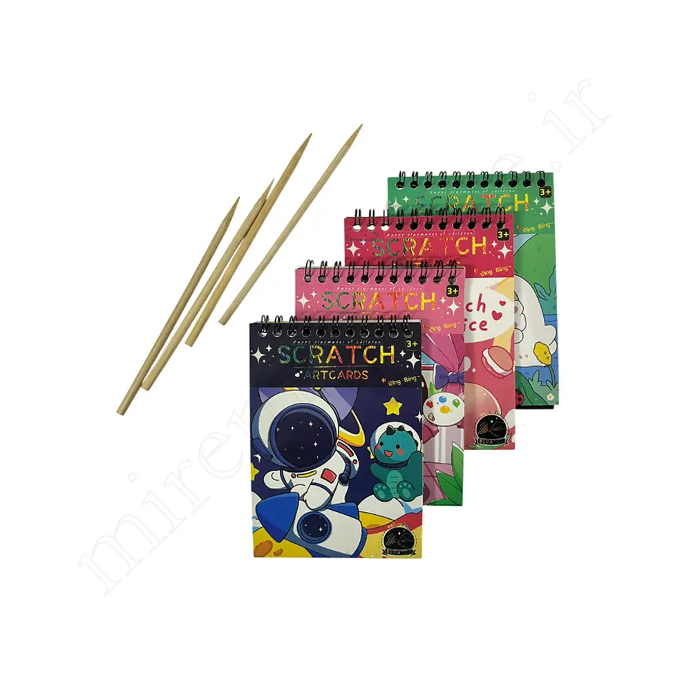 دفترچه جادویی اسکراچ SCRATCH-0142
