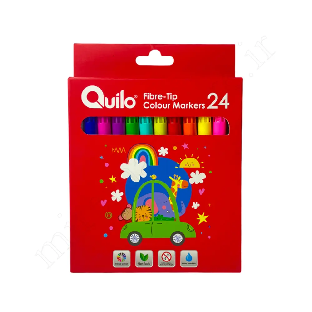 ماژیک 24 رنگ کویلو مقواییQuilo NO:634382