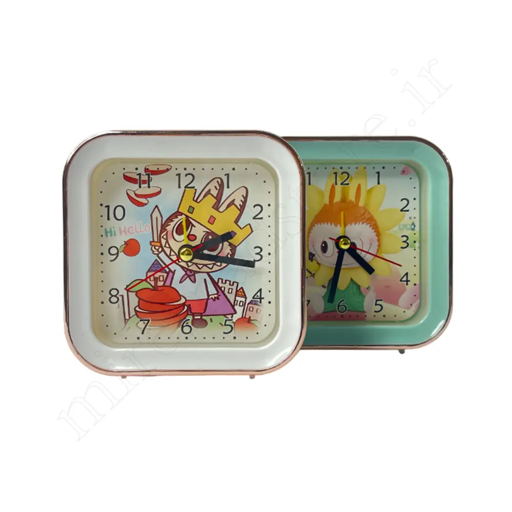 ساعت رومیزی زنگدارلبوبوفشنFASHION-2108-2109