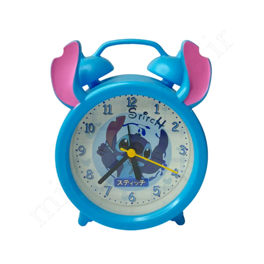 ساعت رومیزی زنگدارکرومی کارتونCLOCK-1828-1888