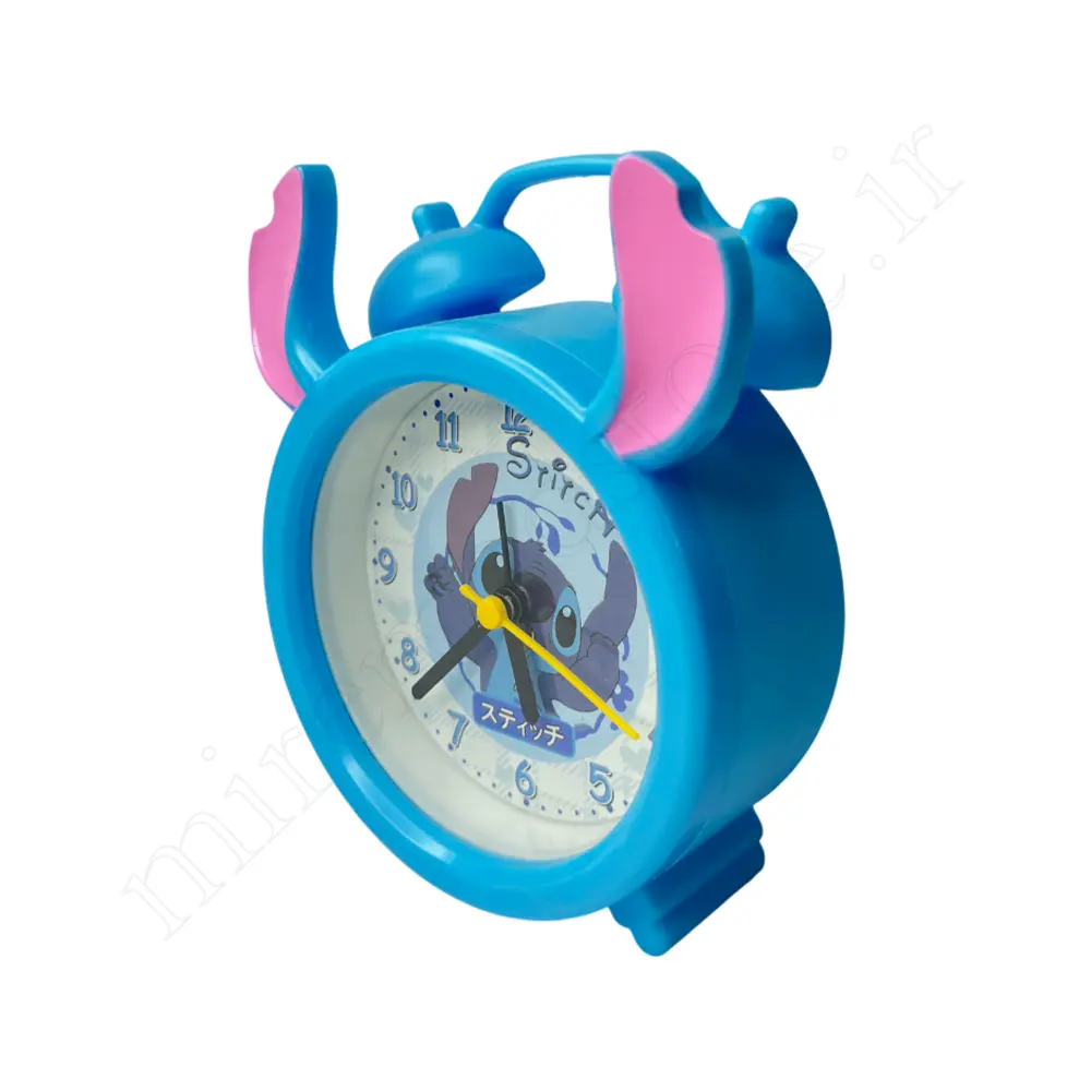 ساعت رومیزی زنگدارکرومی کارتونCLOCK-1828-1888